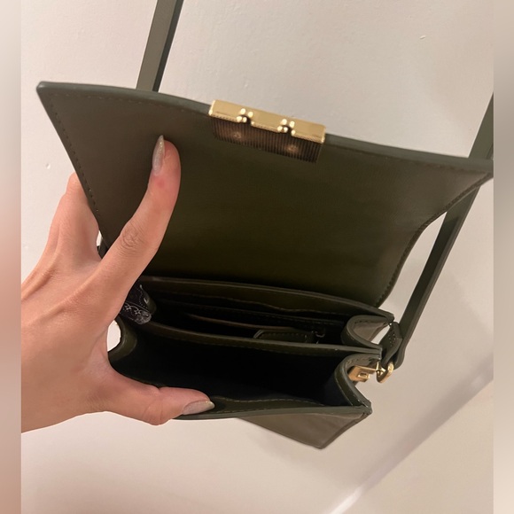 Zara green crossbody bag - Picture 4 of 6